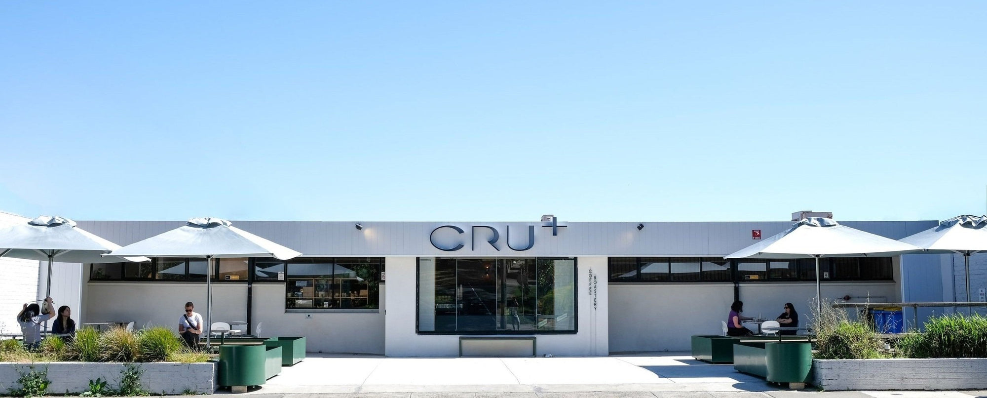 Cru+ Coffee Roastery coffee roasting space